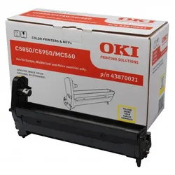 Oki 43870021 - Bildtrommel, yellow (gelb)