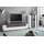Home Affaire Vitrine Coro 80 x 38 x 120,5 cm Schwarz/Weiß