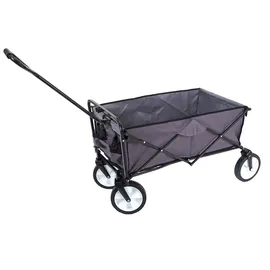 Mendler Bollerwagen HWC-E38 grau Hecktasche grau