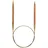addi Rundstricknadel aus Olivenholz, 150 cm x 5,5 mm, Olivenholz, 5,5 mm.