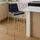 deluke Barhocker TENAR 43 x 48 x 100 cm Schwarz/Gold