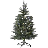 Home ESPRIT Weihnachtsbaum, Grün, Metall, Polyethylen, 88 x 88 x 130 cm