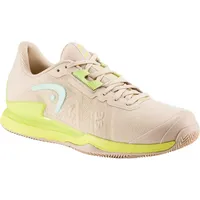 Head Sprint Pro 3.5 Clay Women Tennisschuh, Macadamia/Lime, 41