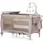 Chipolino Reisebett Bella 2 Ebenen seitlicher Eingang Musikmobile Wickelauflage beige Kunststoff, 60x120 cm, Babymöbel, Babybetten, Reisebetten