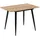 Vicco Beaver 80 x 75 x 70 cm Schwarz/Goldkraft Eiche