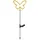 MARELIDA Solarleuchte Solar Gartenstecker H: 66cm 1 Stück gelb