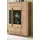 furn.design Vitrine Design-D 90 x 140 cm Beige