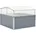 furnicato Metall Quadratisch 100x85x100 cm Gartenzubehör Gewächshäuser