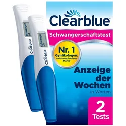 Clearblue Schwangerschaftstest mit Wochenbestimmung Digital 2 St Test