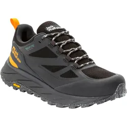 Wanderschuh JACK WOLFSKIN "TERRAVENTURE TEXAPORE LOW M", Gr. 46, schwarz, Textil, Synthetik, sportlich, Schuhe, wasserdicht