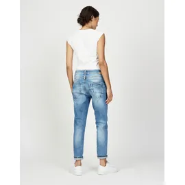 Gang 94AMELIE Cropped Azure Blue Destroy - 25 - 25W
