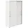 Kerkmann Stage One Schiebetürenschrank 100 x 40 x 147 cm weiß