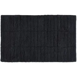 Tiles Badezimmer-Teppich schwarz