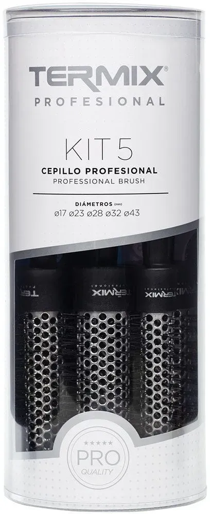 Termix Professional 5er-Pack Rundbürsten TX1045