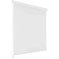 vidaXL Duschrollo 100 x 240 cm weiß