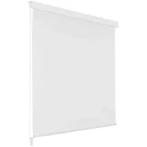 vidaXL Duschrollo 100 x 240 cm weiß