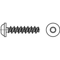 Industrial Quality Supplies ART 88204 RSTplus Schrauben für Kunststoff