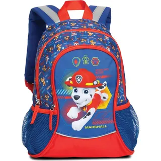 fabrizio kids Kinderrucksack Paw Patrol - Blau/Feuerrot - Blau