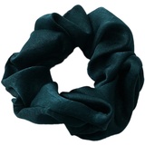 5 Stück Samt Scrunchies Haargummis für Damen,Einfarbige Elastische Dicke Bänder,Haargummis Elastische Haarbänder,Haare Ringe,Haarring des Dickdarms,Haargummi Haare Ringe Damen,Dunkelgrün A