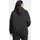 adidas Essentials 3-Streifen Full-Zip Fleece Kapuzenjacke Herren Schwarz/Weiß 2X