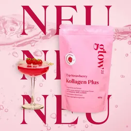 Glow25 Kollagen Plus Strawberry Pulver 450 g