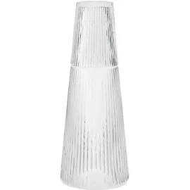Stelton Pilastro Karaffe mit Glas 1 l.