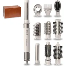 Cecotec CermicCare 10In1 AirGlam Champagner 1400W Styling Locken Glätten Trocknen - Beige