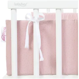 babybay babybay® Nestchen Organic Cotton Royal für Beistellbett Maxi, Boxspring, Comfort und Plus, rosa