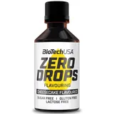 BIOTECH USA Zero Drops Geschmackstropfen, 50 ml Flasche, Erdbeere