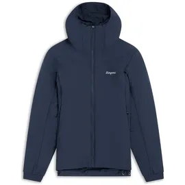 Bergans Damen Holo Insulated Hoodie Jacke (Größe XL, blau)