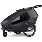 Croozer Kid Yuuna Kinderanhänger schwarz 2025