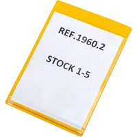 Tarifold Kennzeichnungshülle Dry-Zip 163204 A5 ge 10 St./Pack.
