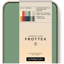 schlafgut Frottex 180 x 200 - 200 x 200 cm green mid