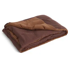 Quilt Steppdecke braun