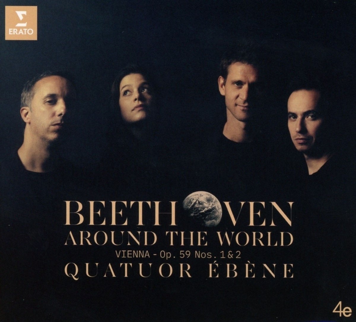 Beethoven Around The World: Wien-Op.59 1 & 2 - Quatuor Ébène. (CD)