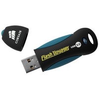 Corsair Voyager 128GB schwarz/blau USB 3.0