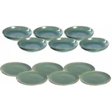 LEONARDO Matera Tafelservice 12er Set grün