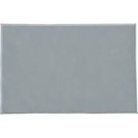 KLEINE WOLKE Velvet Platinfarben 60 x 90 cm
