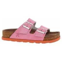 Rieker Damen Hausschuhe Rieker V3190-31 rosa 38 - Orange/Braun - 38