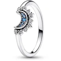 Pandora 192675C01 Damen-Ring Himmlischer Blau Funkelnder Mond, 60/19,1