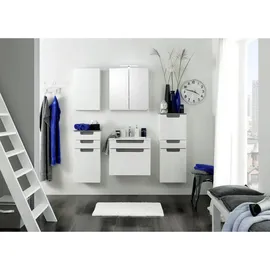 Held Möbel »Siena«, BxHxT: 40 x 79 x 27 cm, - weiss