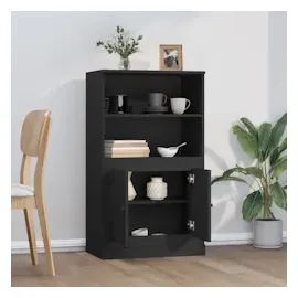 vidaXL Highboard Schwarz 60x35,5x103,5 cm Holzwerkstoff