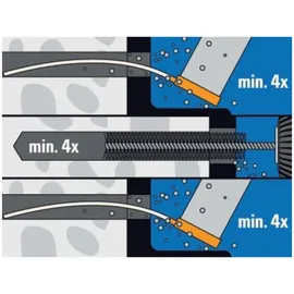 Upat Ankerstange M10 x 130 mm 10 Stück