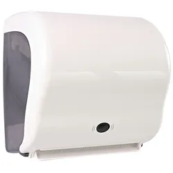 Handtuchspender Sensor "Touchless" aus Kunststoff Weiss 30x30.9x21.5 cm Rollenbreite: 18-23 cm Papierhandtuchspender Papierhandtücher Spender