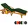 DETEX Auflage Sunlounger Grün 195x55x5cm