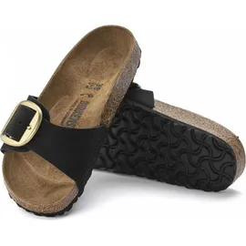 Birkenstock Madrid Big Buckle Nubukleder schwarz 42