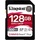 Kingston Canvas React Plus R300/W260 SDXC 128GB, UHS-II U3, Class 10 (SDR2/128GB)