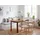 FineBuy Esstisch 120 x 76 x 60 cm braun
