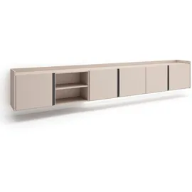 SKRAUT HOME Lowboard 309x50 cm Beige Holzwerkstoff