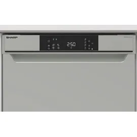 Sharp - QW-NA1CU47DS-DE - Unterbau-Geschirrspüler - 60 cm - Silber